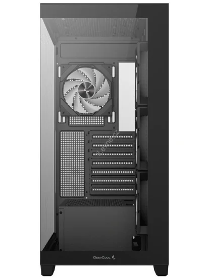 DEEPCOOL skříň CG580 4F / ATX / 4x120mm ARGB fans / 2xUSB 3.0 / panoramatická / tvrzené sklo / černá