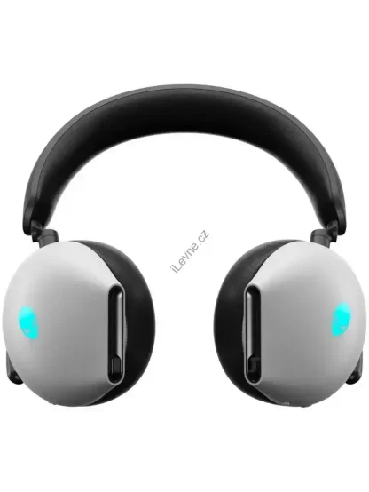 DELL AW920H/ Alienware Tri-Mode Wireless Gaming Headset/ bezdrátová sluchátka s mikrofonem/ stříbrný