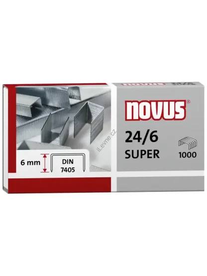 drátky 24/6 SUPER. - 1000 ks