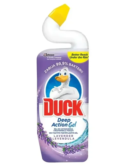Duck Deep Action gel Lavender tekutý WC čistič s levandulovou vůní 750 ml