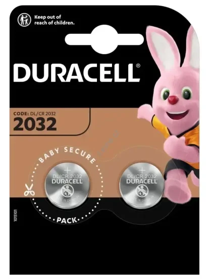 Duracell Lithiová knoflíková baterie CR2032 2 ks