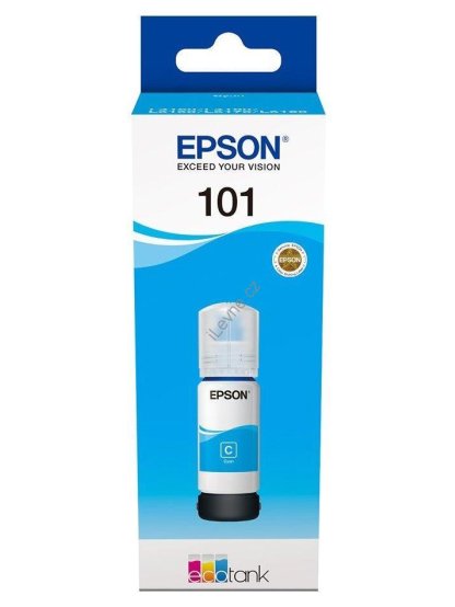 Epson inkoustová náplň/ T03V24A/ 101 EcoTank/ L6160/ L6170/ L6190/ L4150/ L4160/ Modrá