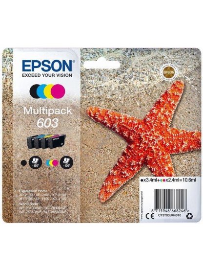 Epson inkoustové náplně - MULTIPACK/ C13T03U64010/ 4 barvy
