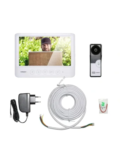 DoorPhone IK06, set video dveřního telefonu s pamětí a barevným displejem