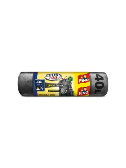 FINO Zeus Flex Pytle na odpad zatahovací extra silné 40 L 12 ks