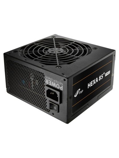 FORTRON zdroj Hexa 85+ PRO 450W / ATX / akt. PFC / 120mm fan / 80 Plus Bronze