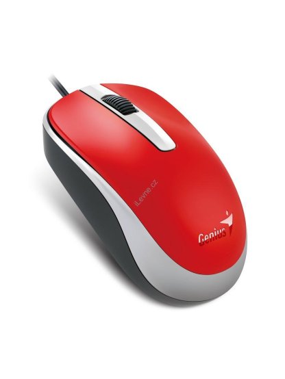 GENIUS DX-120/ drátová/ 1200 dpi/ USB/ červená