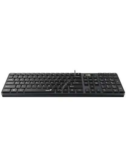 GENIUS Slimstar 126/ Drátová/ USB/ černá/ CZ+SK layout/ SmartGenius App