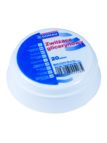 glycerinový zvlhčovač prstů 20 ml, transparentní