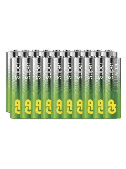 GP Alkalická baterie SUPER AA (LR6)- 20ks