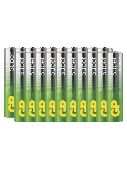 GP Alkalická baterie SUPER AAA (LR03)- 20ks