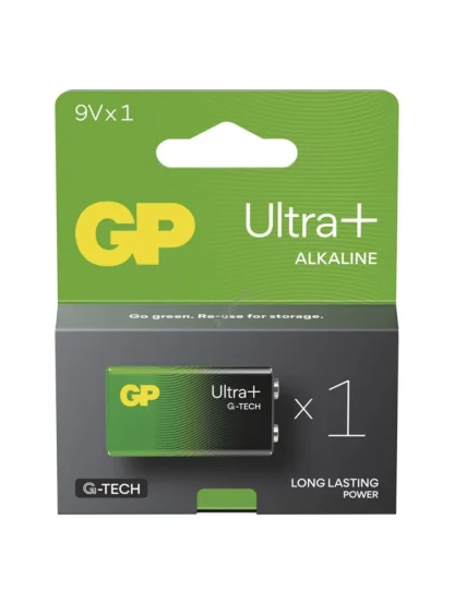 GP Alkalická baterie ULTRA PLUS 9V (6LF22) - 1ks