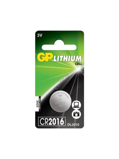 GP lithiová baterie 3V CR2016 1ks