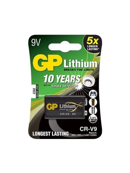GP lithiová baterie 9V CR-V9 1ks blistr