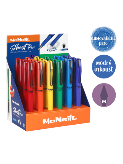 gumovatelné bombičkové pero McNeill - Color