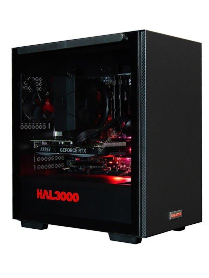 HAL3000 Online Gamer / AMD Ryzen 5 7600/ 32GB DDR5/ RTX 4070/ 1TB PCIe SSD/ WiFi/ W11