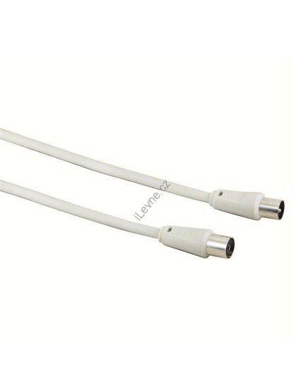 HAMA anténní kabel (koaxiální) 75dB/ 5m/ bílý