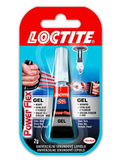 Loctite - sekundové lepidlo Super Bond gel, 2 g