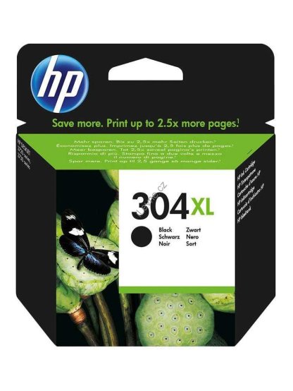 HP 304XL Černá originální inkoustová kazeta
