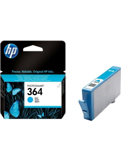 HP (364) inkoustová náplň Vivera azurová CB318EE originál