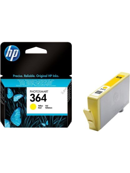 HP (364) inkoustová náplň Vivera žlutá CB320EE originál