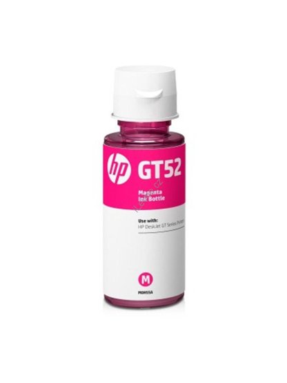 HP GT52 - purpurová lahvička s inkoustem