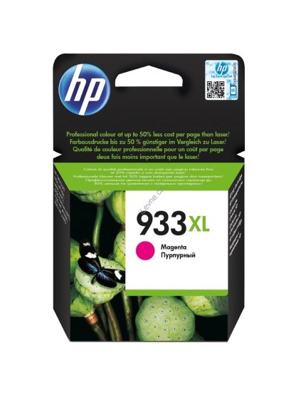 HP inkoustová kazeta 933XL purpurová CN055AE originál