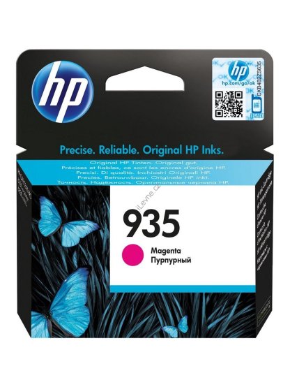 HP inkoustová kazeta 935 purpurová C2P21AE originál