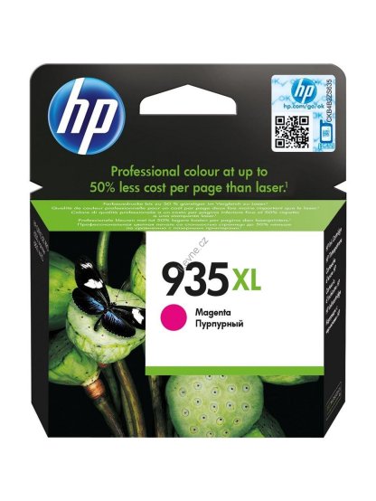 HP inkoustová kazeta 935XL purpurová C2P25AE originál