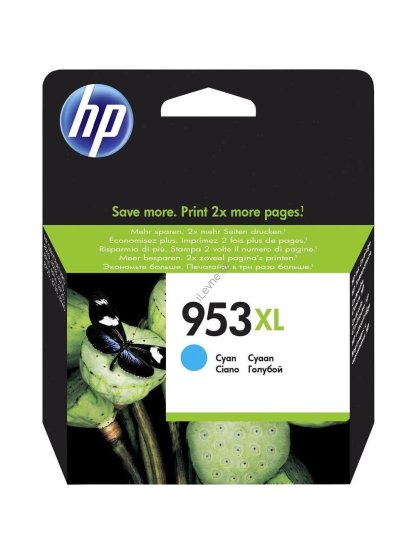 HP inkoustová kazeta 953XL azurová F6U16AE originál