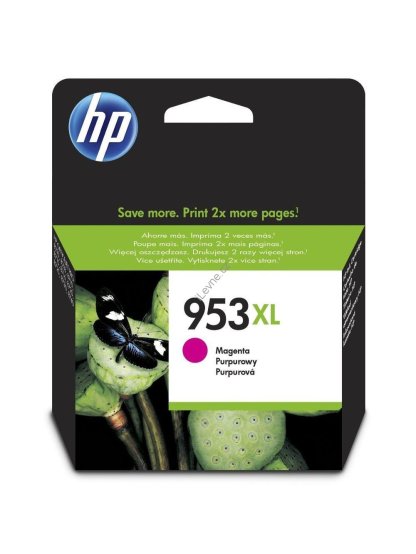 HP inkoustová kazeta 953XL purpurová F6U17AE originál