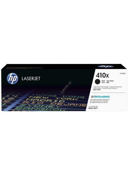 HP tisková kazeta 410X černá originál, CF410X