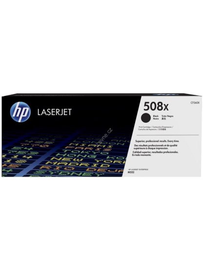 HP tisková kazeta 508x černá originál, CF360X