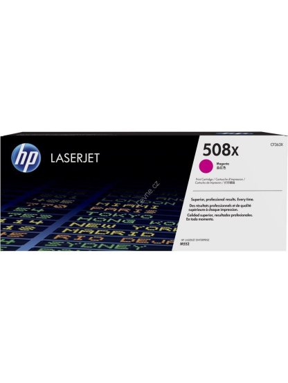 HP tisková kazeta 508x purpurová originál, CF363X