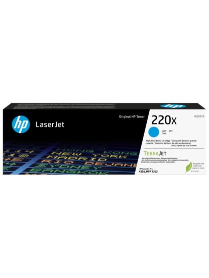 HP toner 220X (azurový, 5500str.)