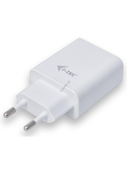 i-tec univerzální USB nabíječka/ 2x USB/ 110V-240V/ 2400mAh/ bílá