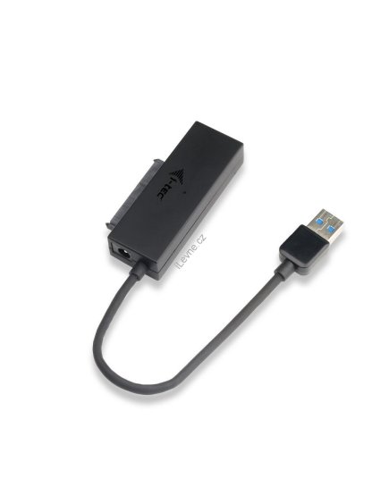 i-tec USB 3.0 adaptér na SATA III s externím napájením/ pro 2,5"/3,5" SATA I/II/III HDD SSD/ BLU-RAY/DVD/CD