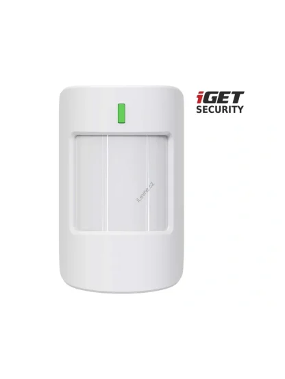 iGET SECURITY EP1 - bezdrátový pohybový PIR senzor pro alarm M5, vysoká výdrž baterie až 5 let, 1 km