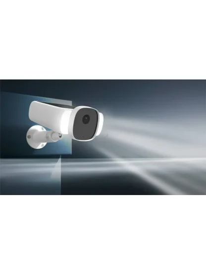 iGET SECURITY EP29 White - WiFi solární bateriová FullHD kamera, IP66, samostatná i pro alarm M5