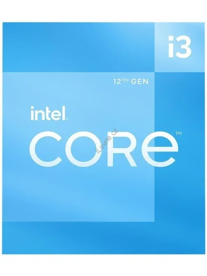 INTEL Core i3-12100 / Alder Lake / LGA1700 / max. 4,3GHz / 4C/8T / 12MB / 60W TDP / BOX vč. chladiče