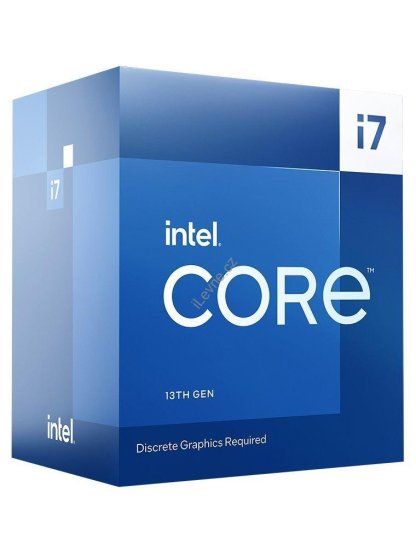 INTEL Core i7-13700F / Raptor Lake / LGA1700 / max. 5,2GHz / 16C/24T / 30MB / 65W TDP / bez VGA / BOX