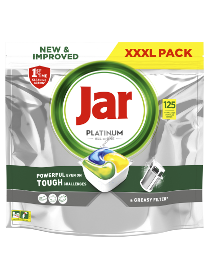 Jar Platinum All in One Kapsle do myčky 1x125ks