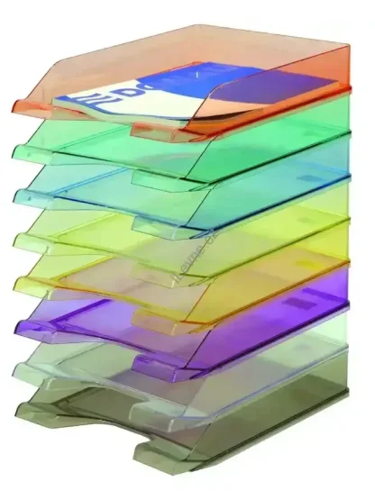 kancelářský odkladač, A4, PS, zelený