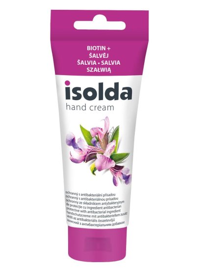 Krém na ruce Isolda šalvěj s biotinem 100ml