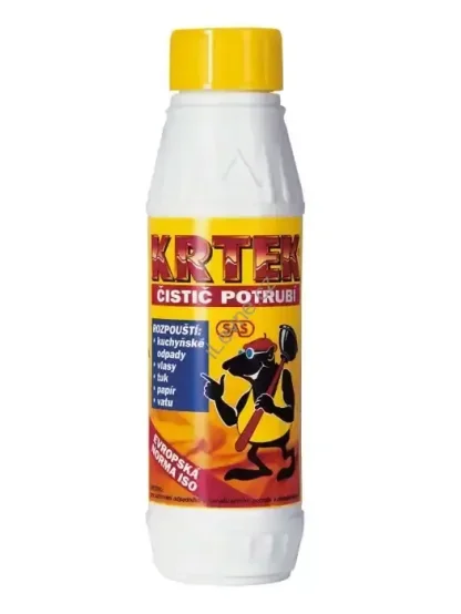 Krtek čistič odpadů a potrubí 450 g