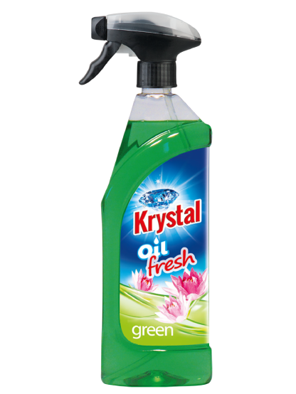 Krystal olejový osvěžovač vzduchu, zelený - vůně lesa 750ml