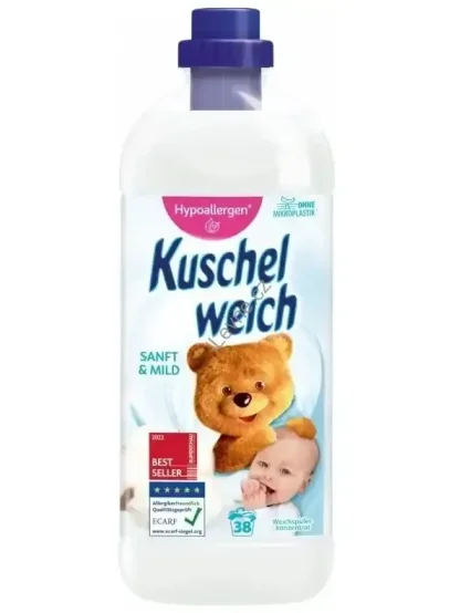 Kuschelweich aviváž Sanft & Mild (bílá) 38 dávek 1 l