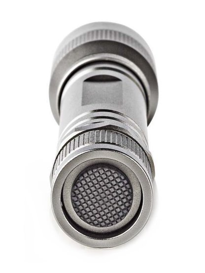 LED svítilna/ napájení z baterie/ 3 V DC/ 3 W/ 150 lm/ dosah 120 m/ šedá