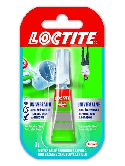 Loctite - sekundové lepidlo Super Bond, 3 g