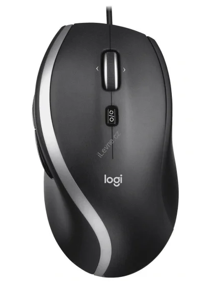 Logitech myš M500s/Kancelářská/Optická/Pro praváky/4 000DPI/Drátová USB/Černá